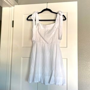 Sweet White Baby Doll Summer Dress